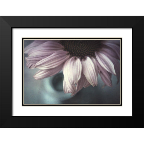 Meet Me Halfway Black Modern Wood Framed Art Print with Double Matting by Van Der, Corinna