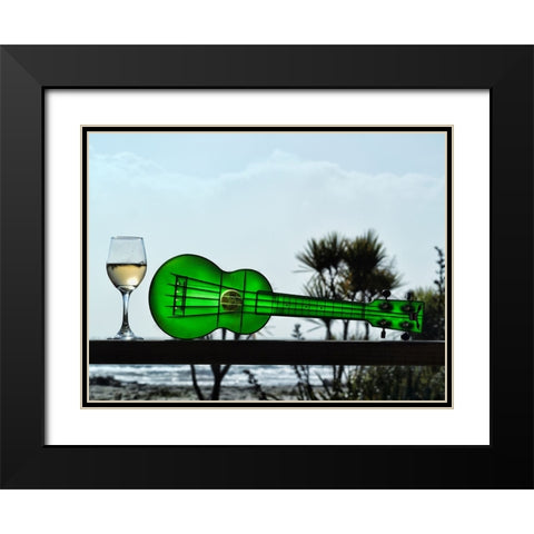 Lazy Afternoon Black Modern Wood Framed Art Print with Double Matting by Scott Johnson, Ronald