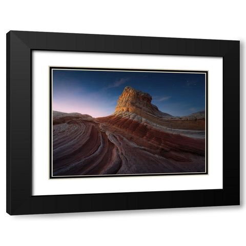 Retorcida. Black Modern Wood Framed Art Print with Double Matting by Pablo de, Juan