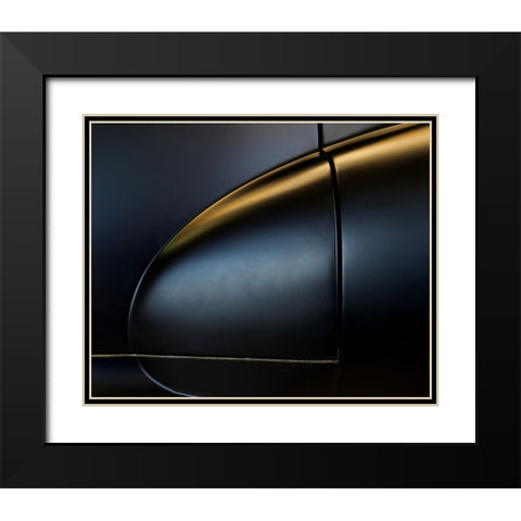 The Fifties Black Modern Wood Framed Art Print with Double Matting by Perez Canto, Manuel