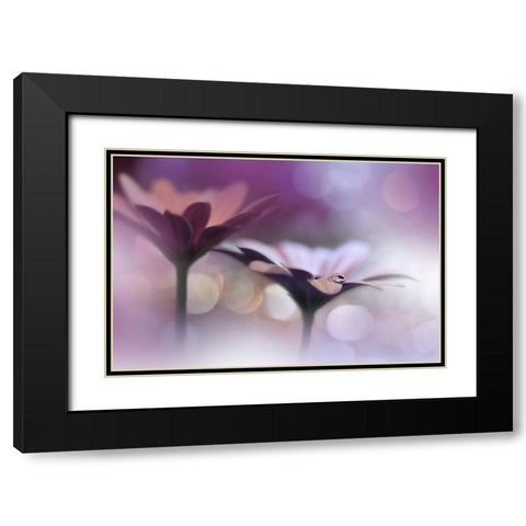 Untitled Black Modern Wood Framed Art Print with Double Matting by Nan, Juliana