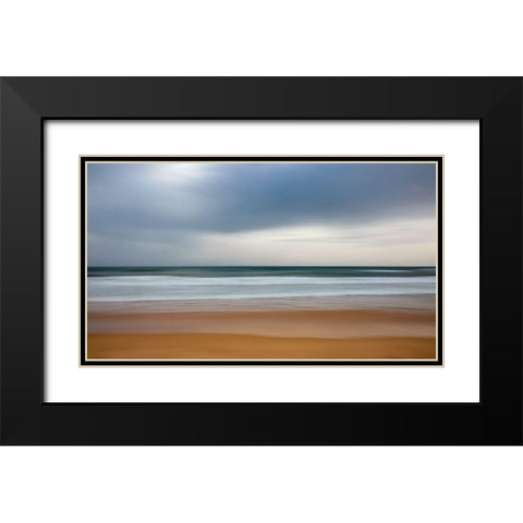 Maritime Wandering Black Modern Wood Framed Art Print with Double Matting by Hullot Scalvenzi, Benjamine