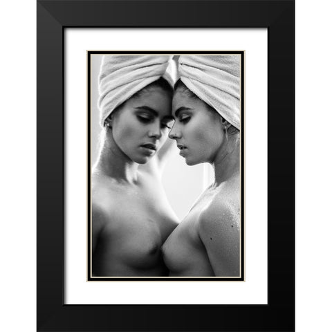My Home, My Freedom Black Modern Wood Framed Art Print with Double Matting by Krystynek MQEP, Martin
