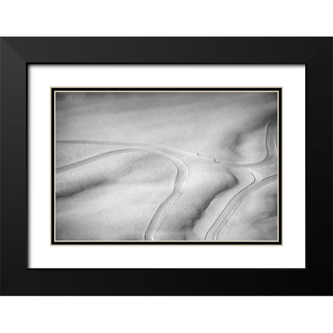 Competitive Black Modern Wood Framed Art Print with Double Matting by Svoboda MQEP, Peter
