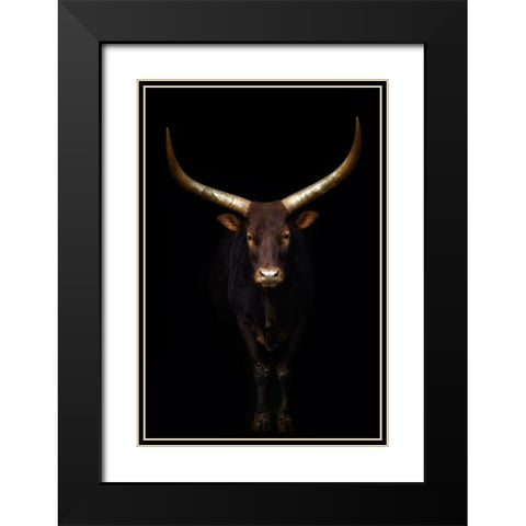 Intimate. Black Modern Wood Framed Art Print with Double Matting by Saavedra Ruiz, Sergio