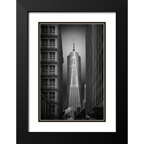 Resurrection - New From Old Black Modern Wood Framed Art Print with Double Matting by Williams, Daryll