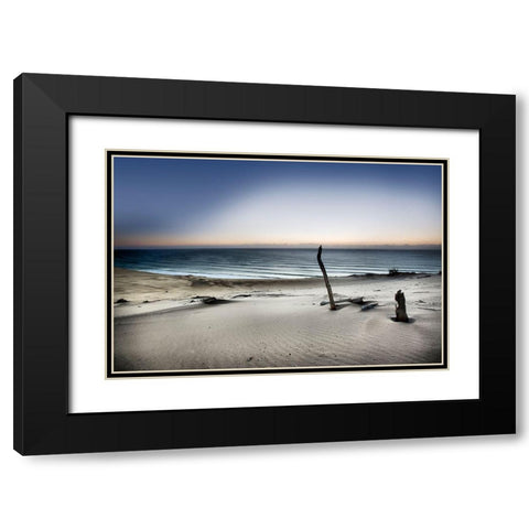 Reach For The Sun Black Modern Wood Framed Art Print with Double Matting by Brackstone, Mel