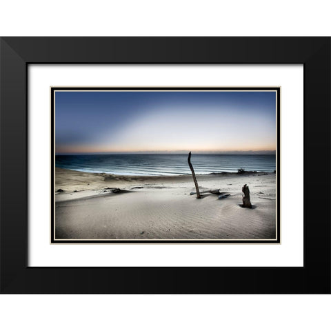 Reach For The Sun Black Modern Wood Framed Art Print with Double Matting by Brackstone, Mel