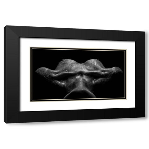 After The Rain Black Modern Wood Framed Art Print with Double Matting by Valevicius, Aurimas