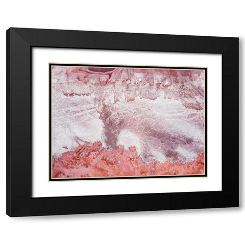 Salty Drawings II Black Modern Wood Framed Art Print with Double Matting by Carrillo Lopez, Antonio