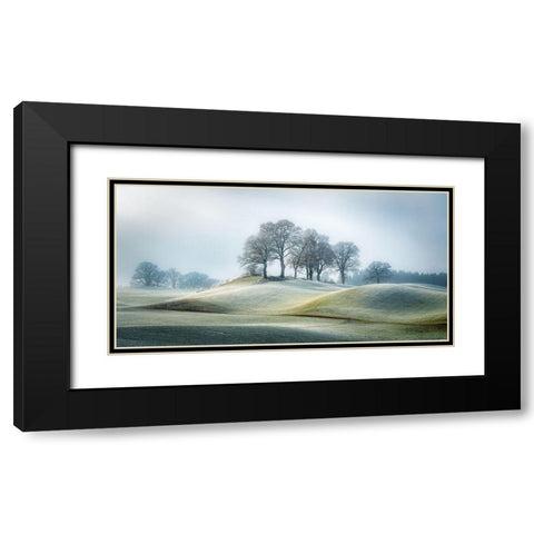 It Is Not In Tuscany Black Modern Wood Framed Art Print with Double Matting by Eisenmann, Ulrike