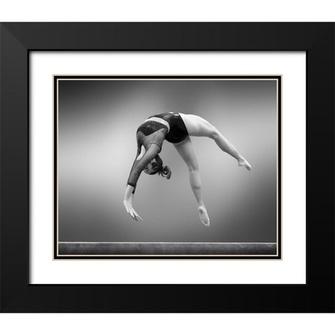 Arch Black Modern Wood Framed Art Print with Double Matting by Li, Rob