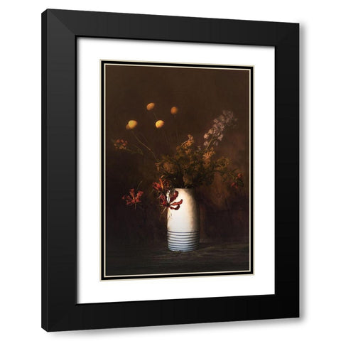 Foggy Memory Of The Past 3 Black Modern Wood Framed Art Print with Double Matting by Dingemans, Saskia
