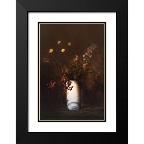 Foggy Memory Of The Past 3 Black Modern Wood Framed Art Print with Double Matting by Dingemans, Saskia
