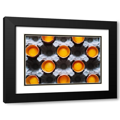 Keepdistance Black Modern Wood Framed Art Print with Double Matting by Karina, Aleksandrova
