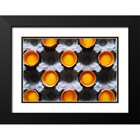 Keepdistance Black Modern Wood Framed Art Print with Double Matting by Karina, Aleksandrova