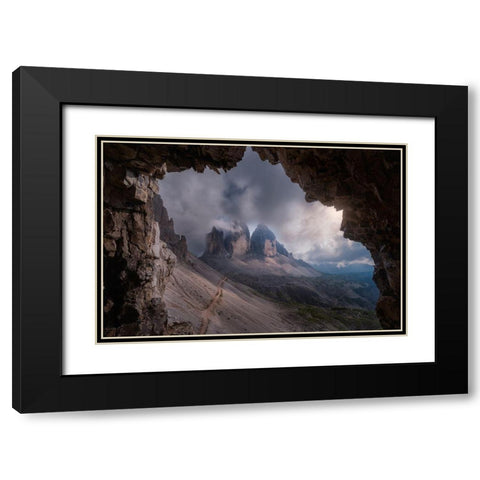 An Unbelievable View Black Modern Wood Framed Art Print with Double Matting by Lopez Garcia, David