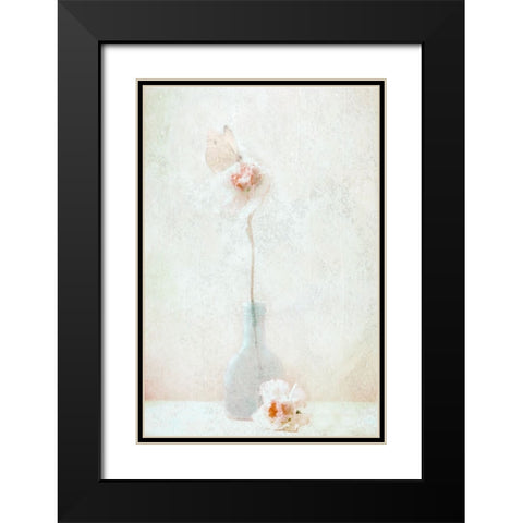 An Ephemeral Moment Black Modern Wood Framed Art Print with Double Matting by Devos, Delphine