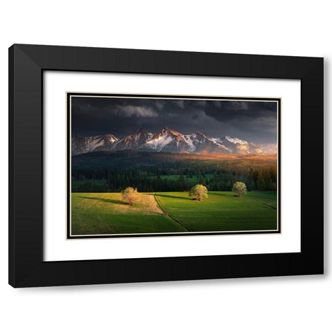 After Storm Black Modern Wood Framed Art Print with Double Matting by Nienartowicz, Karol
