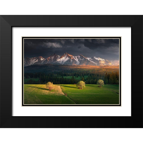 After Storm Black Modern Wood Framed Art Print with Double Matting by Nienartowicz, Karol