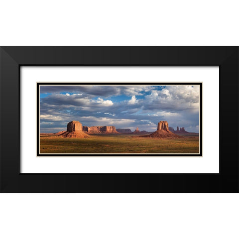 Lost World Black Modern Wood Framed Art Print with Double Matting by Fegari