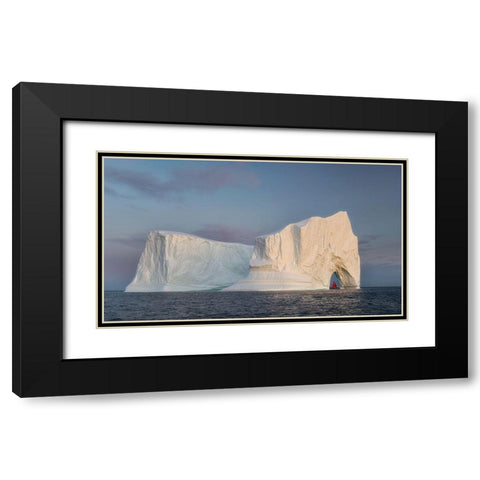White Giants Black Modern Wood Framed Art Print with Double Matting by Macua, Gerald