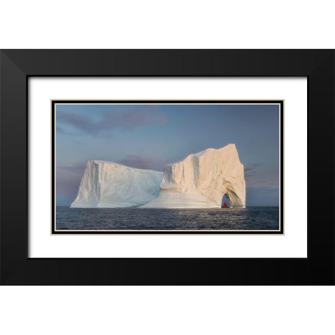 White Giants Black Modern Wood Framed Art Print with Double Matting by Macua, Gerald