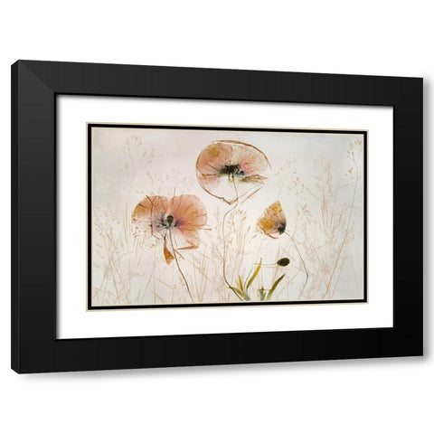Light And Soft Black Modern Wood Framed Art Print with Double Matting by Talen, Nel