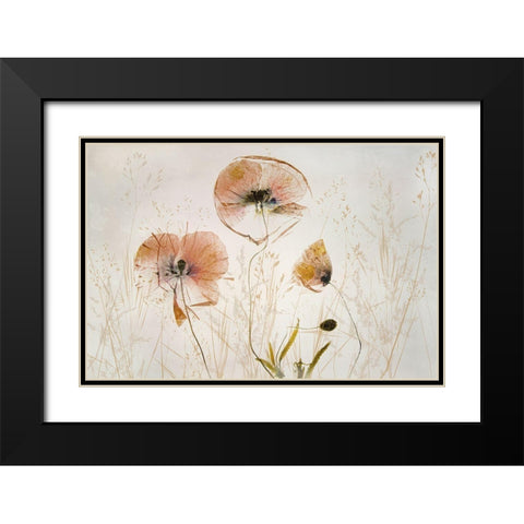 Light And Soft Black Modern Wood Framed Art Print with Double Matting by Talen, Nel