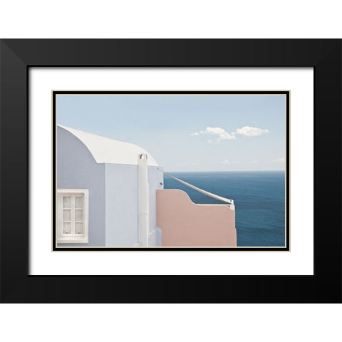 Canopy Black Modern Wood Framed Art Print with Double Matting by Wride, Linda