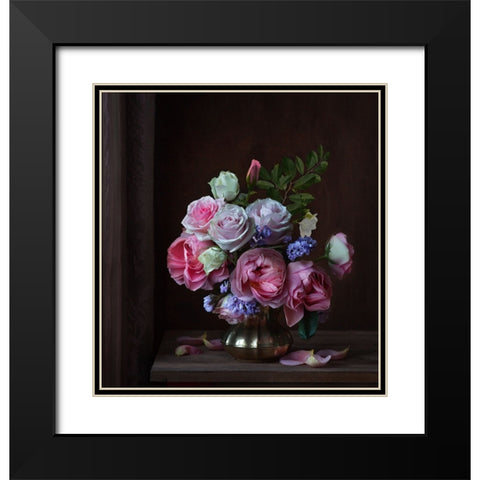 Untitled Black Modern Wood Framed Art Print with Double Matting by Lankina, Alina