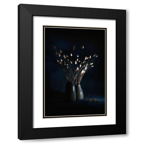 Untitled Black Modern Wood Framed Art Print with Double Matting by Grambone, Antonio