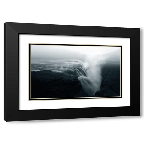 Beauty In Nature Black Modern Wood Framed Art Print with Double Matting by Deng, Larry