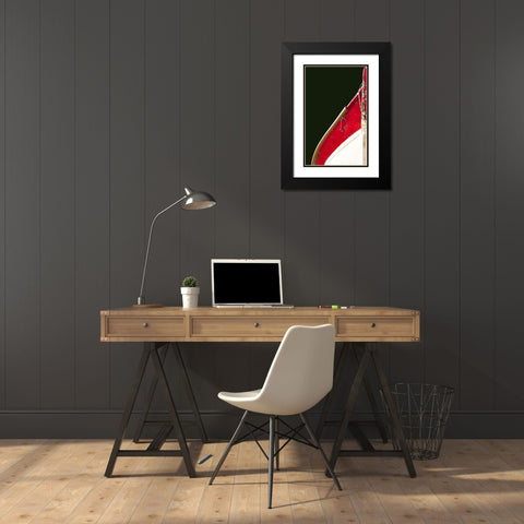 Boat - Xlvi Black Modern Wood Framed Art Print with Double Matting by Wood, Carlos