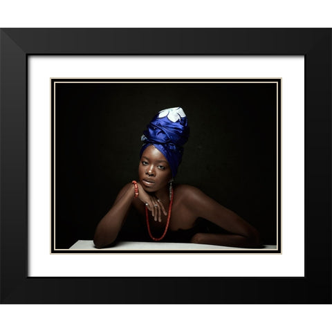 Roots. Black Modern Wood Framed Art Print with Double Matting by Bruno, Giacomo
