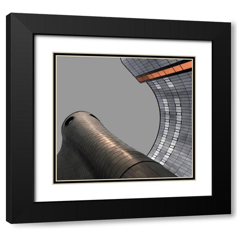 Untitled Black Modern Wood Framed Art Print with Double Matting by Buczkowski, Tomasz