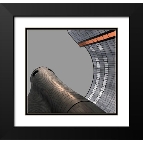 Untitled Black Modern Wood Framed Art Print with Double Matting by Buczkowski, Tomasz