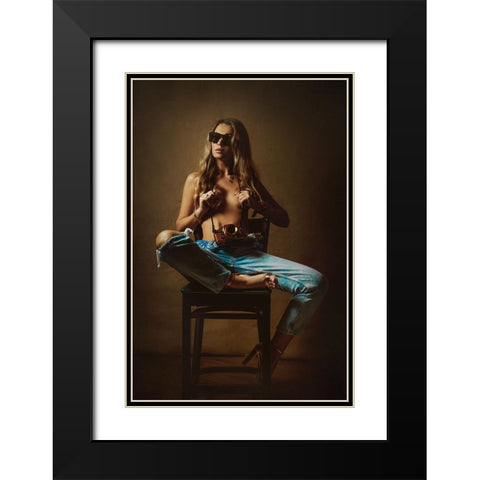 Photographer Black Modern Wood Framed Art Print with Double Matting by Bolgov, Ruslan