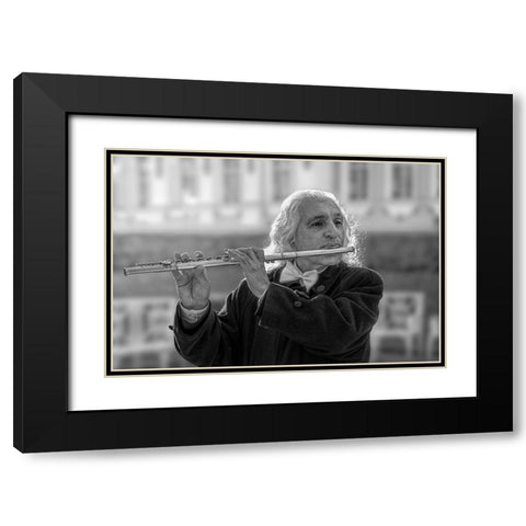 The Passage Of Time Black Modern Wood Framed Art Print with Double Matting by Yu Wu, Irene