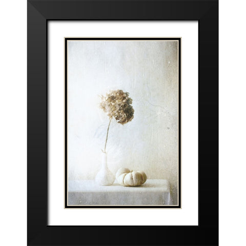 Autumn Feelings Black Modern Wood Framed Art Print with Double Matting by Devos, Delphine