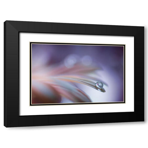 Sound Of Soul Black Modern Wood Framed Art Print with Double Matting by Barbieri, Rina