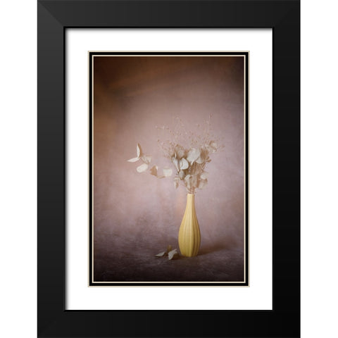 Every Morning Of World Black Modern Wood Framed Art Print with Double Matting by Benezech, Martine