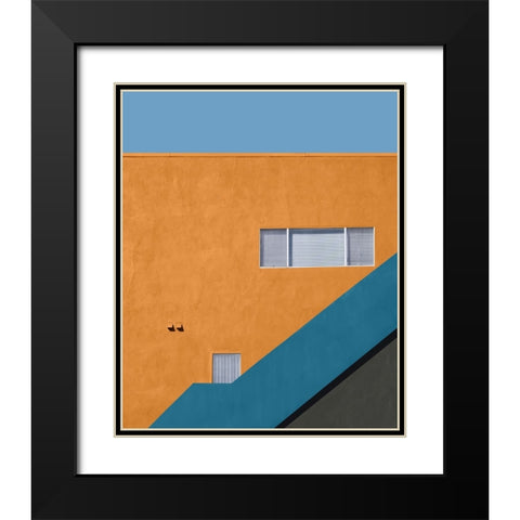 Condo Black Modern Wood Framed Art Print with Double Matting by Labagnara, Roxana