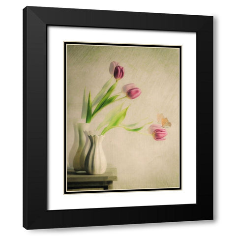 Doubts And Certainties Black Modern Wood Framed Art Print with Double Matting by Giani, Cristiano