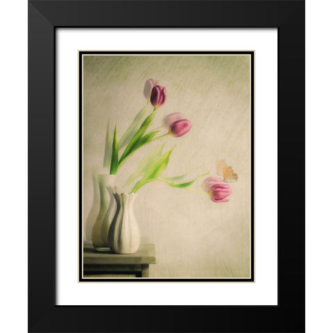 Doubts And Certainties Black Modern Wood Framed Art Print with Double Matting by Giani, Cristiano