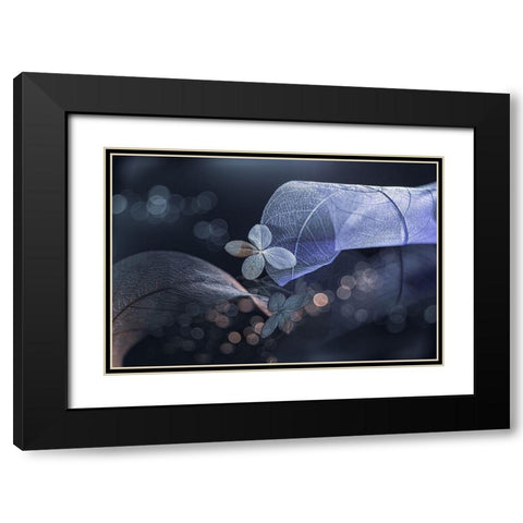 Fantasasa De Invierno... Black Modern Wood Framed Art Print with Double Matting by Kopcev, Igor