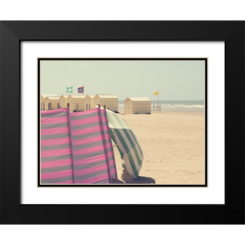 Mare Mare Black Modern Wood Framed Art Print with Double Matting by Della Latta, Massimo