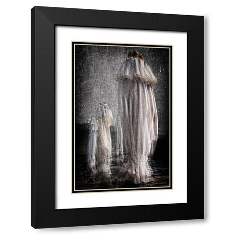 Ghosts Of Summer Black Modern Wood Framed Art Print with Double Matting by Corte, Raffaele