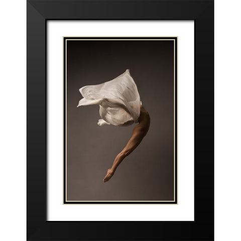 Freedom Black Modern Wood Framed Art Print with Double Matting by Sleta, Natalya