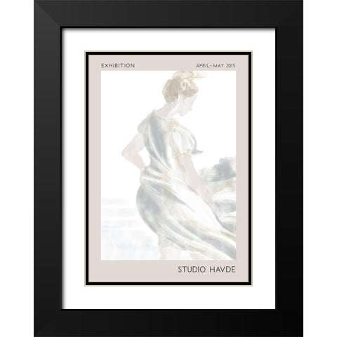 Studio Havde Black Modern Wood Framed Art Print with Double Matting by 1x Studio II